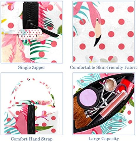 Torba za šminku za putnicu, kozmetička torba make up organizator futrola, za ženske torbice za toaletne potrepštine četke, ružičaste