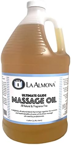 La Almona - Ultimate Glide masažno ulje, 1 galon za punjenje