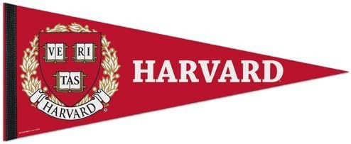 Wincraft NCAA 40046013 Premium Pennant Harvard College, 12 x 30