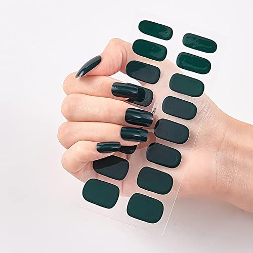 Naljepnice za nokte gradijentne sjajne naljepnice za nokte jednostavne vodootporne naljepnice za nokte Pune boje jednobojne naljepnice