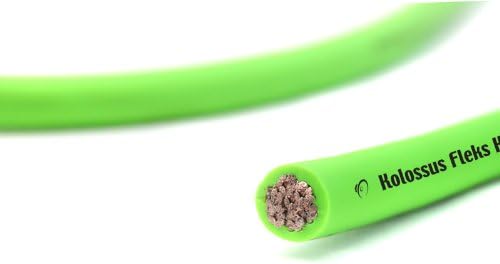 Knukoncepz Kolossus Kandy Kable ofc Neon Green 0 mjerača napajanja