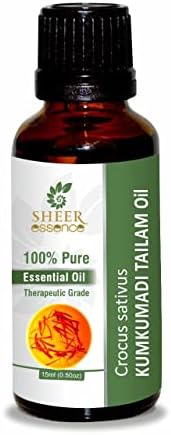 Čista esencija kumkumadi talam esencijalno ulje - ayurvedsko mješavinu ulje za kožu čisto i prirodno - 5 ml do 1000 ml