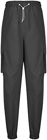 Ykaritianna znojne hlače za muškarce kombinezoni casual joggers elastični struk s pravim nogama vrećaste radne hlače hlače