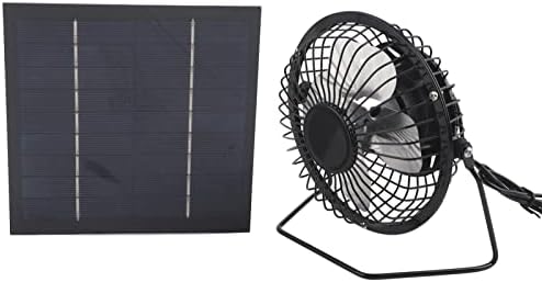 komplet ventilatora solarne ploče od 5 vata, mini solarni panel od 5 vata s prijenosnim ventilatorom za hlađenje, fotonaponski solarni