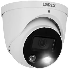 LOREX N4K3SD-1610WD-2 LOREX FUSION 4K 16-kanalni 3TB WIRED NVR sustav s 10 E893dd Smart Protiverence Dome sigurnosne kamere