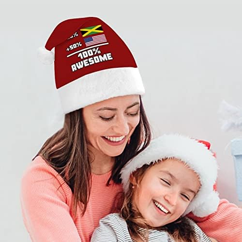 Jamajčanski i američki zapanjujući Božićni šeširi na veliko za odrasle Božićni šešir za blagdane Božićni pribor za zabave