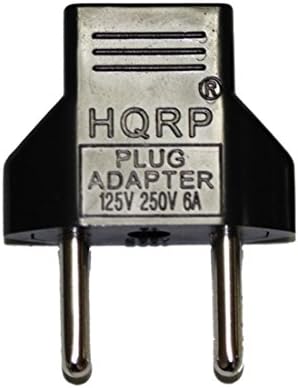 HQRP AC adapter za unutarnje / vanjske prijenosne bežične Bluetooth zvučnike / MP3 glazbeni playeri, Micro USB kabel za napajanje [UL