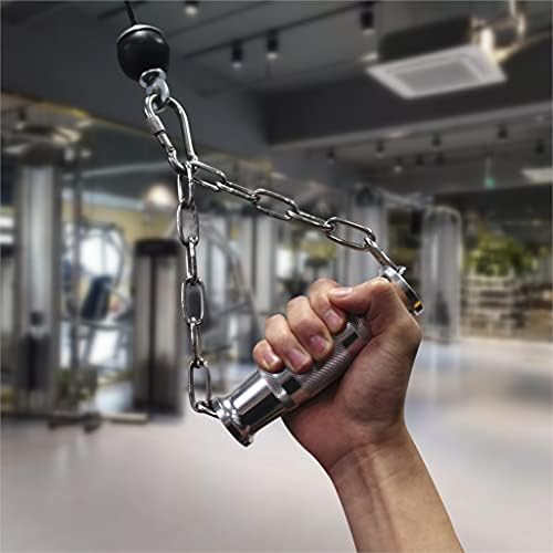Metalne ručke za teretanu za teške uvjete rada s lancem od nehrđajućeg čelika za pričvršćivanje kabelskih strojeva rotirajuća šipka