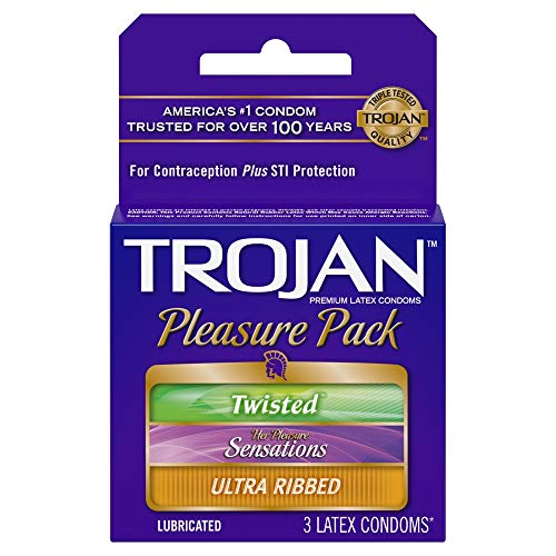 Trojanski paket za užitak podmazan premium lateks kondom -