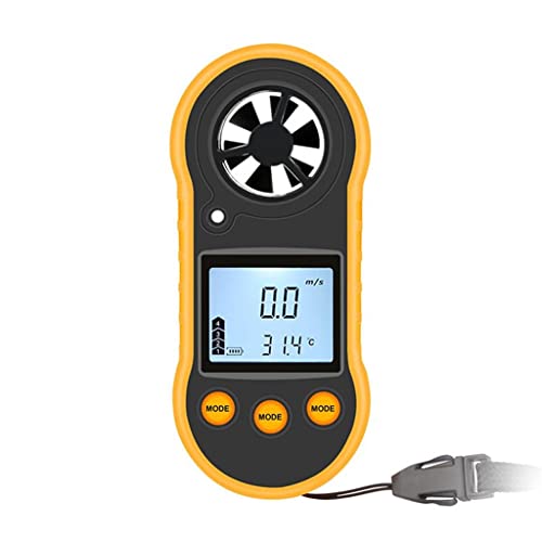 Ručni digitalni anemometar za jedrenje na dasci, jedrenje, kajtanje alati za mjerenje brzine zraka protok zraka Brzina vjetra mjerač