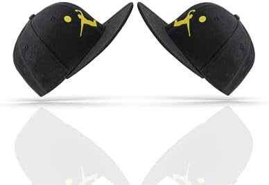 Zell Technologies Black bejzbol kapa za muškarce i žene, Snapback Hat za sport, trčanje, vježbanje i tenis, zaštitni kapu za zaštitu