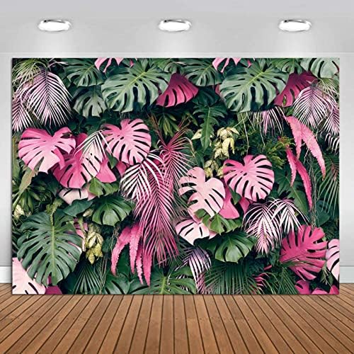 Pozadina fotografije tropskog palminog lišća u havajskom stilu Luau Safari ukrasi za zabave u džungli biljke pozadina fotografije za