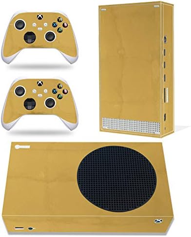 Naljepnica naljepnica za zaštitnu zlatnu kožu Skinwown za Xbox serije S konzola zlatna