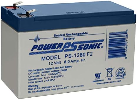 Smjenski baterija Power Sonic 12V 8AH F2 SLA za UPS CyberPower CP RB1280X2A