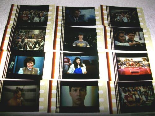 Ferris Bueller puno od 12 35 mm filmske ćelije kolekcionarske memorabilije nadopunjuju knjigu s knjigom kazalište