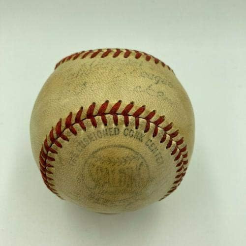 Prekrasni Rogers Hornsby singl potpisan iz 1940 -ih američke lige bejzbol JSA CoA - Autografirani bejzbol