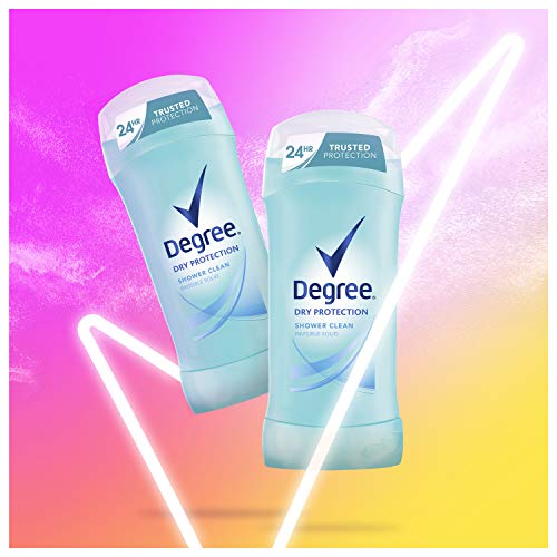 Stupanj antiperspirant dezodorans 24 sata suha zaštita tuš čisti dezodorans za žene, 2,6 unce