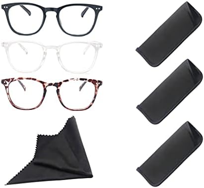 Modfans žene koje čitaju naočale muškarci matirani čitatelji, lagani sjajni okvir Fleksibilni proljetni zglob stilski naočale s vrećicom/tkaninom