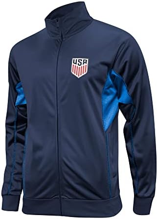 Službeno licencirana za nogomet u SAD-u, sportska jakna u A-listi zatvara se za aktivne treninge odraslih