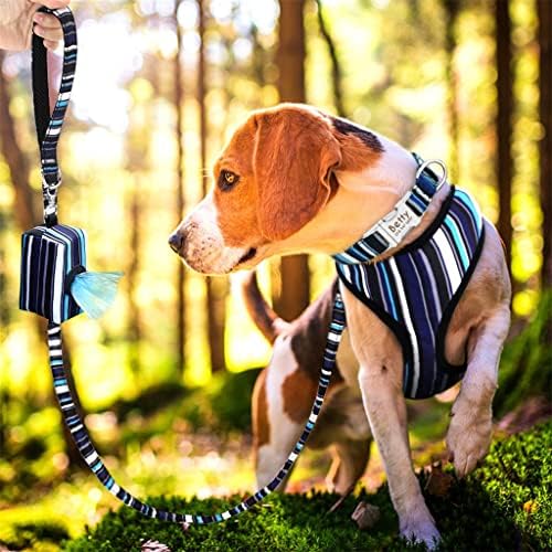 WZHSDKL 4PCS/LOT CINDNJI NYLON PASH OVDJE LIASH PRIKAKA POOP TAP SET Personalizirani ogrlice za pse za kućne ljubimce za male srednje