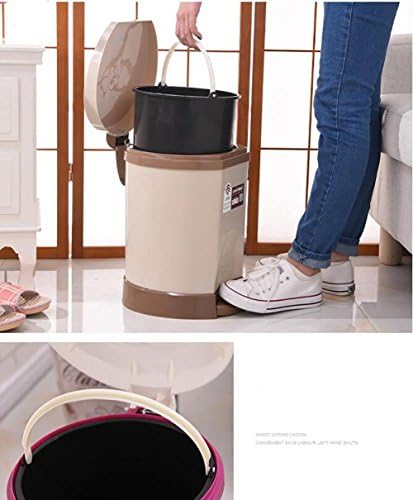 Plastične kante za smeće add kreativna papučica s poklopcem kanta za smeće za kućni ured dnevni boravak spavaća soba kupaonica kuhinja,
