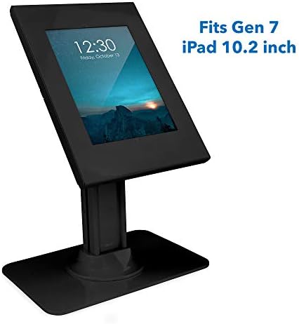 Mount-it! Protivni kiosk štand za iPad, iPad Pro, iPad Air, Samsung Tab A | Sigurni iPad 10.2 maloprodajni kiosk | Zaključavanje tableta