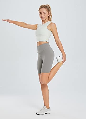 Baleaf ženske duge biciklističke joge kompresije kratke hlače visokog struka dužine koljena spandex trening kratke hlače s džepovima