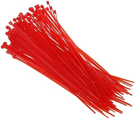 100-1000 komada Profesionalne kabelske veze kabelske veze 4,8x300 mm crvene 100 komada