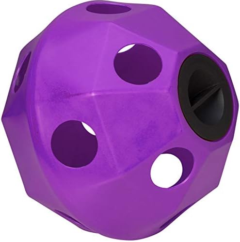 Prijenosna Lopta za sijeno s velikim rupama stabilna igračka jedne veličine u ljubičastoj boji