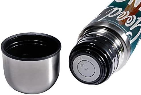 sdfsdfsd 17 oz vakuum izolirana boca od nehrđajućeg čelika Sportska boca za kavu Putnička tikvica omotana koža omotana BPA besplatno,