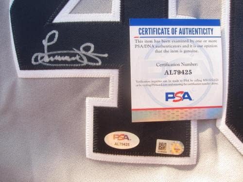 Luis Severino Yankees Potpisao Majestic Road Authentic Jersey PSA/DNA + MLB Auto - Autografirani MLB dresovi