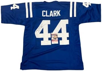 Dallas Clark Indianapolis Colts potpisao je autogram prilagođeni Jersey Blue JSA svjedočio