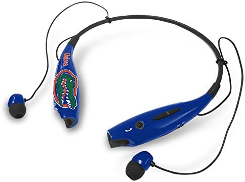 NCAA Suckerz Wireless Bluetooth Učešnice za vrat stereo uši s mikrofonom, Florida Gators