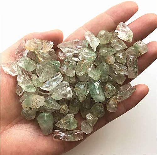 Tesslo Crystal Rough 100g Natural Green Fantom Crystal Quartz Gemstone uzorak prikladan za dom