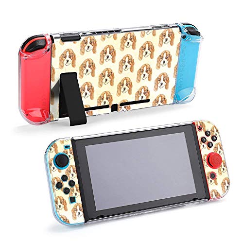 Slučaj za Nintendo Switch akvarel Dog Pet dijelova Postavlja se zaštitni poklopca Konzola za igru ​​za Switch