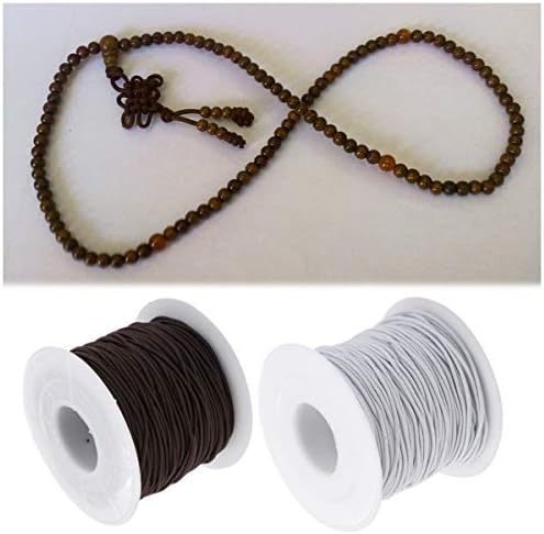 Pleteni nakit od pletenice od 100 m elastična vrpca elastična žica elastična vrpca od 1 mm elastična traka elastično uže za šivanje