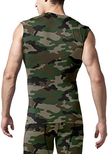 ; 1 ili 3 pakiranja muških majica za vježbanje bez rukava, kompresijskih košulja suhog kroja za trčanje, Majica Bez rukava za sportski