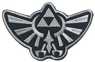 Zelda Hyrule Crest Wing Triforce Vojna looska taktika Morale Morale izvezena zakrpa