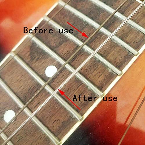 Barokni gitara fret Grit Erasers Easy & Brzo poliranje abrazivnih gumenih blokova Komplet za čišćenje alata za gitaru i žice, set od