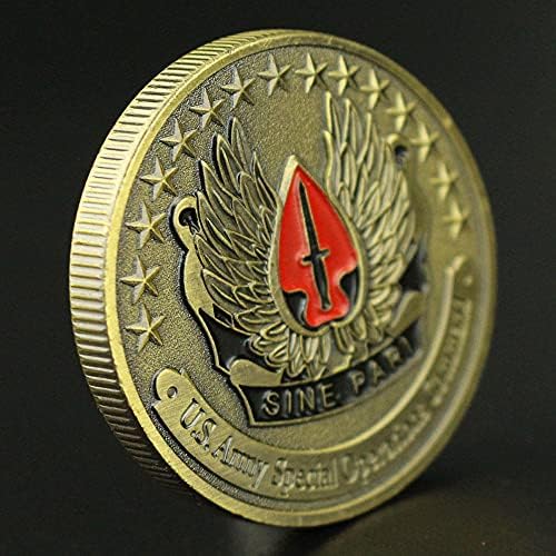 Zapovjedništvo za operacije vojske Sjedinjenih Država Komemorativni novčići brončani izazov Coin Coin Vojni navijači Kolekcionarski