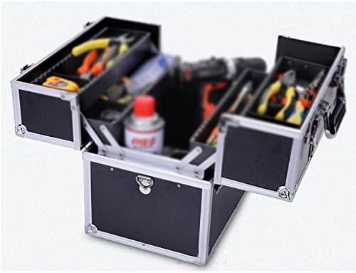 JKUYWX hardver za kućanstvo plastika Veliki prijenosni električar Multi-Funkcionalni popravak kutije za pohranu automobila s troslojnim