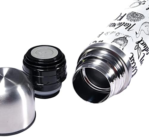 sdfsdfsd 17 oz vakuum izolirana boca od nehrđajućeg čelika Sportska kava za kavu putnička tikvica omotana koža omotana BPA besplatno,