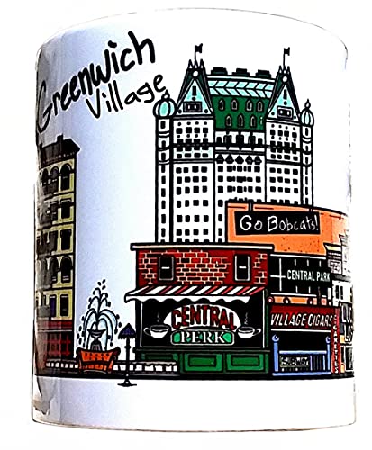 Central Perk Prijatelji nadahnuti šalicu kave - Greenwich Village, New York City