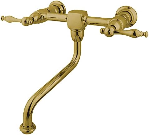 Kingston Brass KS1211nl Heritage Slavina za kupaonicu, polirani kromiranje