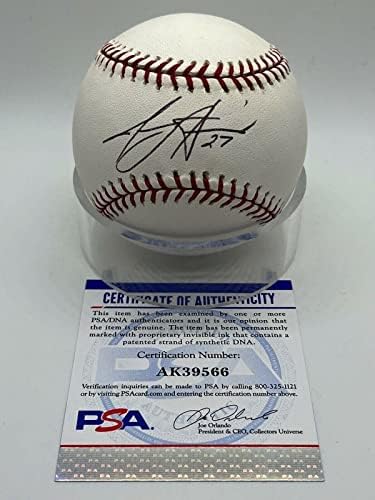 Jeremy Hermida Florida Marlins potpisao je službeni autogram OMLB bejzbol PSA DNK - Autografirani bejzbol