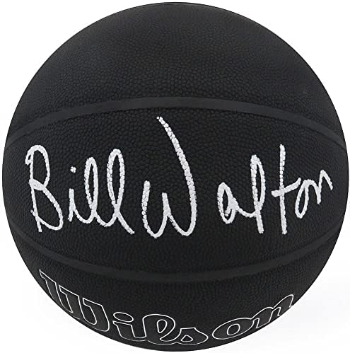 Bill Walton potpisao je Wilson I/O Black 75. godišnjicu logotipa NBA košarka - Košarka s autogramom