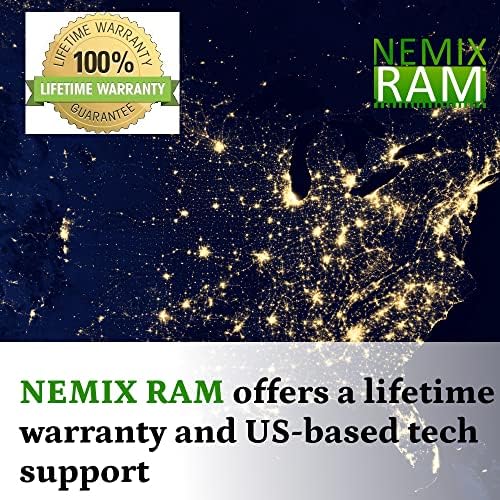 Nemix RAM 8GB DDR4 2400MHz PC4-19200 SODIMM Kompatibilan s Apple IMac 2017 27-inčni w / mrežnica 5K, 21,5-inčna w / mrežnica 4K / non-retina