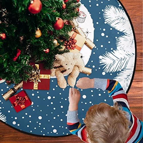 visesunny božićno drvce prostirka vesela božićna snježna ploča stablo stabl mat podov zaštitnik upijajuće stablo stalak ladice za sezonsku