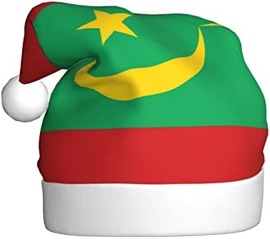 Zastava Mauritanije Božićni šešir Muška Ženska kapa Uniseks Božićni blagdanski šešir za božićne zabave Šeširi