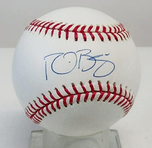 Reid Brignac potpisao OML bejzbol autogramirane Tristar Rays LSU tigrovi - Autografirani bejzbol